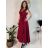 Šaty dlhé elegantné spoločenské bez rukávov dámske (S/M/L ONE SIZE) TALIANSKA MÓDA IM424861/DUR zelená smaragdová S/M/L