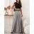 Nohavice elegantné s opaskom dámske nadrozmer (40/42/44 ONE SIZE) TALIANSKA MÓDA IMD25005