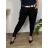 Nohavice elegantné s opaskom dámske nadrozmer (46/48/50 ONE SIZE) TALIANSKA MÓDA IM425131