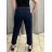 Nohavice s opaskom dámske (S/M/L ONE SIZE) TALIANSKA MÓDA IM425LENA/DUR
