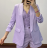 Sako dlouhý rukáv dámské (S/M ONE SIZE) ITALSKÁ MÓDA IMPDY25MDUE991690