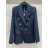 Sako dlhý rukáv dámske (S/M ONE SIZE) TALIANSKA MÓDA IMPDY25MDUE991878