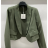 Sako dlouhý rukáv dámske (S/M ONE SIZE) TALIANSKA MÓDA IMPDY25MDUE991858