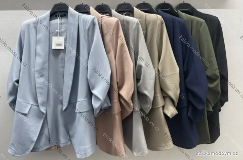 Sako dlhý rukáv dámske (S/M ONE SIZE) TALIANSKA MÓDA IMPDY25MDUE24205