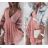Šaty letní boho s overalem krajkové 3/4 dlouhý rukáv dámské (S/M ONE SIZE) ITALSKÁ MÓDA IMWAD232501