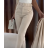 Nohavice s opaskom dlhé dámske (S/M ONE SIZE) TALIANSKA MÓDA IMPDY25MDUE22127
