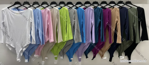 Body dlouhý rukáv dámská (S/M ONE SIZE) ITALSKÁ MÓDA IMPDY25LS17100