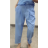 Nohavice dlhé dámske (S/M ONE SIZE) TALIANSKA MÓDA IMPDY25LS55003