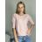 Svetr slabý krátký rukáv dámský (S/M/L ONE SIZE) ITALSKÁ MÓDA IMSM25103
