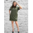 Šaty krátké oversize letní krátký rukáv dámské (XS/S/M ONE SIZE) ITALSKÁ MÓDA IMD25021