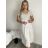 Šaty krtké letné krátky rukáv dámske (S/M/L ONE SIZE) TALIANSKA MÓDA IM425MARIA-L/DUR S / M béžová