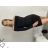 Šaty krátké carmen letní dámské (S/M/L ONE SIZE) ITALSKÁ MÓDA IMPLP2583720090/DR Černá S/M/L