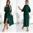 Šaty košeľové 3/4 dlhý rukáv dámske (XS/S/M ONE SIZE) TALIANSKA MÓDA IMD25030