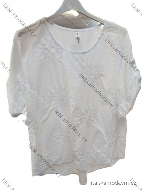 Tričko krátky rukáv dámske (S/M/L ONE SIZE) TALIANSKA MÓDA IM325016