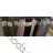 Nohavice elegantné dámske (S/M/L ONE SIZE) TALIANSKA MÓDA IM325030