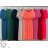 Šaty letní šifonové krátký rukáv dámské (S/M/L ONE SIZE) ITALSKÁ MÓDA IM425214