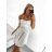 Šaty elegantné spoločenské na ramienka dámske Lolita (XS/S ONE SIZE) TALIANSKA MóDA IM322461/DUR XS/S fialová
