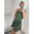 Šaty elegantné spoločenské na ramienka dámske Lolita (XS/S ONE SIZE) TALIANSKA MóDA IM322461/DUR XS/S fialová