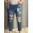 Rifle jeans dlouhé dámské mom (34-42) TP JEANS  TPJ257358/DUR 36 modrá