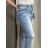 Kalhoty rifle dlouhé dámské mom (XS-XL) TP JEANS TPJ25T093-11/DUR S modrá