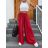 Kalhoty dlouhé letní dámské (S/M/L ONE SIZE) ITALSKÁ MÓDA IMD25125