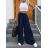 Kalhoty dlouhé letní dámské (S/M/L ONE SIZE) ITALSKÁ MÓDA IMD25125