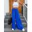Kalhoty dlouhé letní dámské (S/M/L ONE SIZE) ITALSKÁ MÓDA IMD25125