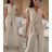 Overal dlhý elegantný dlhý rukáv dámsky (XS/S/M ONE SIZE) TALIANSKA MÓDA IMWCH25436