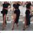 Souprava elegantní top krátký rukáv a sukně dámská (XS/S/M ONE SIZE) ITALSKÁ MÓDA IMWHP25610