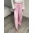Nohavice dlhé letné dámske AURORA (S/M/L ONE SIZE) TALIANSKA MÓDA IMD25116/DUR S/M/L tmavo béžová