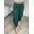 Kalhoty letní dlouhé oversize dámské ELENA (S/M ONE SIZE) ITALSKÁ MÓDA IMD24130