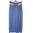 Sukňa dlhá dámska LEILA (S/M/L ONE SIZE) TALIANSKÁ MÓDA IM722063/DUR -   červená -   S/M/L