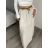 Sukňa dlhá dámska LEILA (S/M/L ONE SIZE) TALIANSKÁ MÓDA IM722063/DUR -   červená -   S/M/L