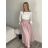 Sukně dlouhá elegantní s páskem dámská SOFIA (XS/S/M ONE SIZE) ITALSKÁ MÓDA IMD25070