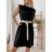 Šaty elegantní bez rukávu dámské (S/M/L ONE SIZE) ITALSKÁ MÓDA IMWAD25742