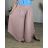 Nohavice letné háremky dlhé dámske (S/M/L ONE SIZE) TALIANSKA MÓDA IMD24199/DUR starorůžová S/M/L