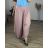 Nohavice letné háremky dlhé dámske (S/M/L ONE SIZE) TALIANSKA MÓDA IMD24199/DUR starorůžová S/M/L