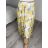 Sukně dlouhá tylová dámská LEMON (S/M/L ONE SIZE) ITALSKÁ MÓDA IM425272/DUR S/M žlutá