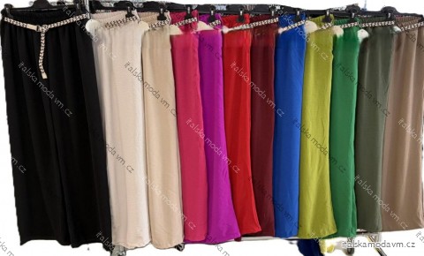 Nohavice dlhé letné dámske (S/M/L ONE SIZE) TALIANSKA MÓDA IMM25M10392