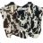 Košeľa klasik crowprint krátky rukáv dámska (S/M/L ONE SIZE) TALIANSKA MÓDA IMM25M7286
