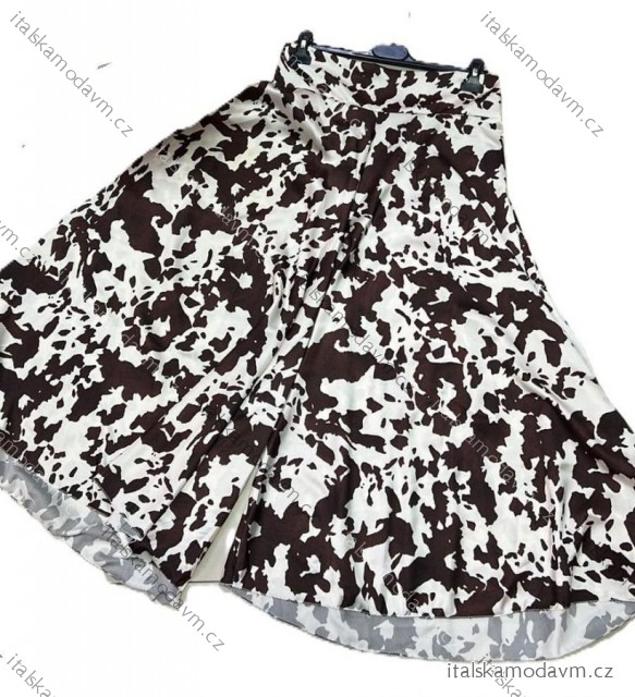 Nohavice dlhé letné cowprint dámske (S/M/L ONE SIZE) TALIANSKA MÓDA IMM25M4359