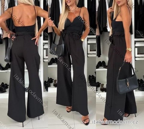 Kalhoty dlouhé elegantní dámské (XS/S/M ONE SIZE) ITALSKÁ MÓDA IMM25M18680