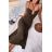 Šaty dlouhé letní elegantní na ramínka dámské (XS/S/M ONE SIZE) ITALSKÁ MÓDA IMM25M41103