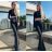 Nohavice dlhé letné dámske (XS/S/M ONE SIZE) TALIANSKA MÓDA IMM25M41224