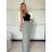 Kalhoty letní dámské (S/M/L ONE SIZE) ITALSKÁ MÓDA IM325ELBA/DU -   zelená khaki -   S/M/L