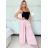 Kalhoty elegantní s páskem dámské (S/M/L ONE SIZE) ITALSKÁ MÓDA IMD25006