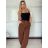 Nohavice dlhé dámske (S/M ONE SIZE) TALIANSKA MÓDA IMPVN25428/DU -   růžová světlá -   S / M
