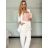 Sako dlhý rukáv dámske (S/M ONE SIZE) TALIANSKA MÓDA IMPDY2522493/DU -   růžová světlá -   S / M