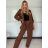 Sako dlouhý rukáv dámské (S/M ONE SIZE) ITALSKÁ MÓDA IMPVN2522493/DU -   tmavě modrá -   S/M