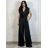 Overal dlouhý letní bez rukávu dámský (XS/S/M ONE SIZE) ITALSKÁ MÓDA IMM25M57093